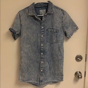 Mens Size XS Button Down Shirt